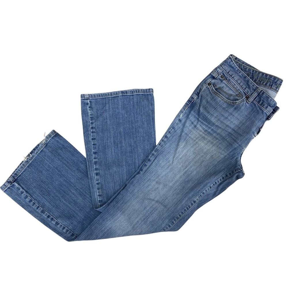 Vintage Y2K Calvin Klein Sandblast Ultimate Boot Jeans Womens 30/10 Light Wash